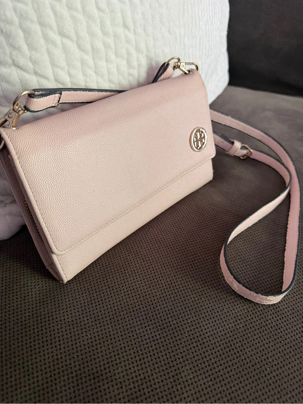 Tory Burch Pink Crossbody Purse - Picture 4 of 13